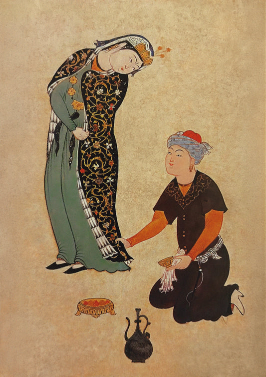 A Maiden and her persistent lover